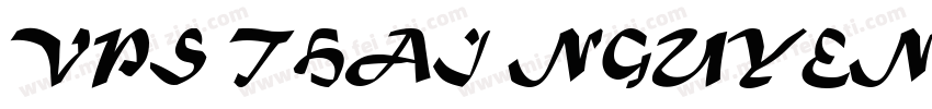 VPS Thai Nguyen字体转换